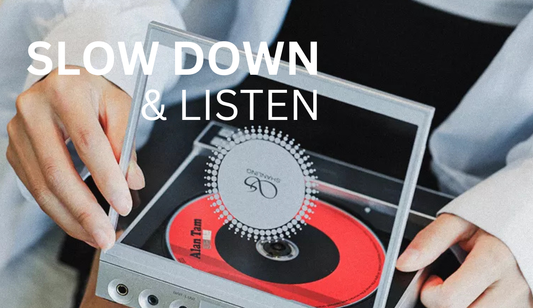 Stop scrolling, start listening, Away from the screen - back to music