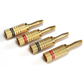 Banana plugs (4 pieces)