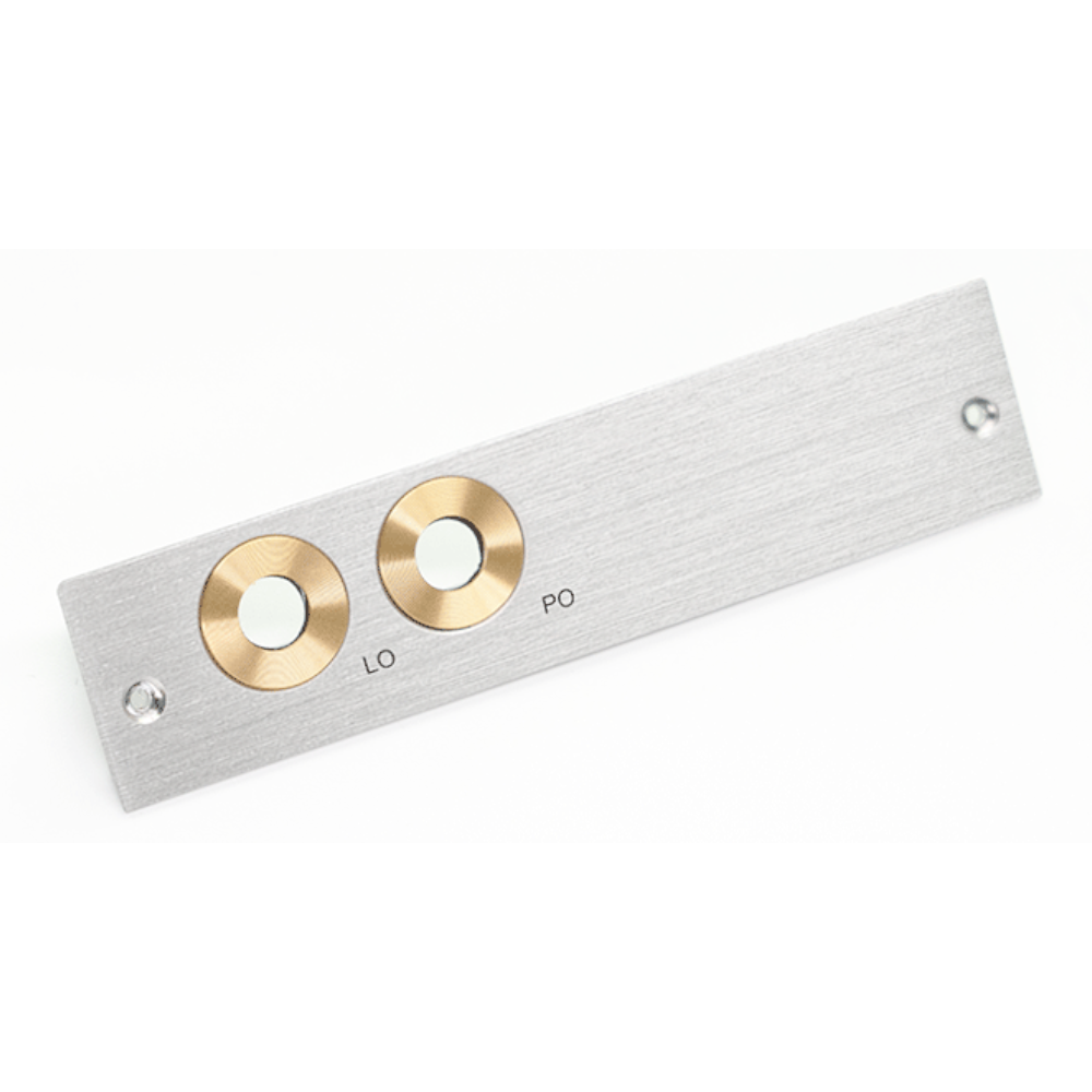 Dual 3.5mm Faceplate