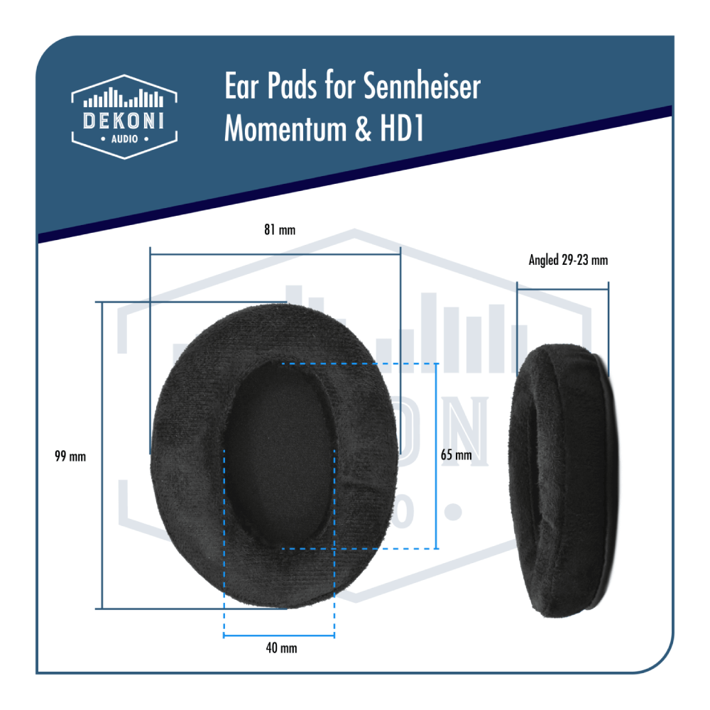 Earpads for Sennheiser Momentum & HD1