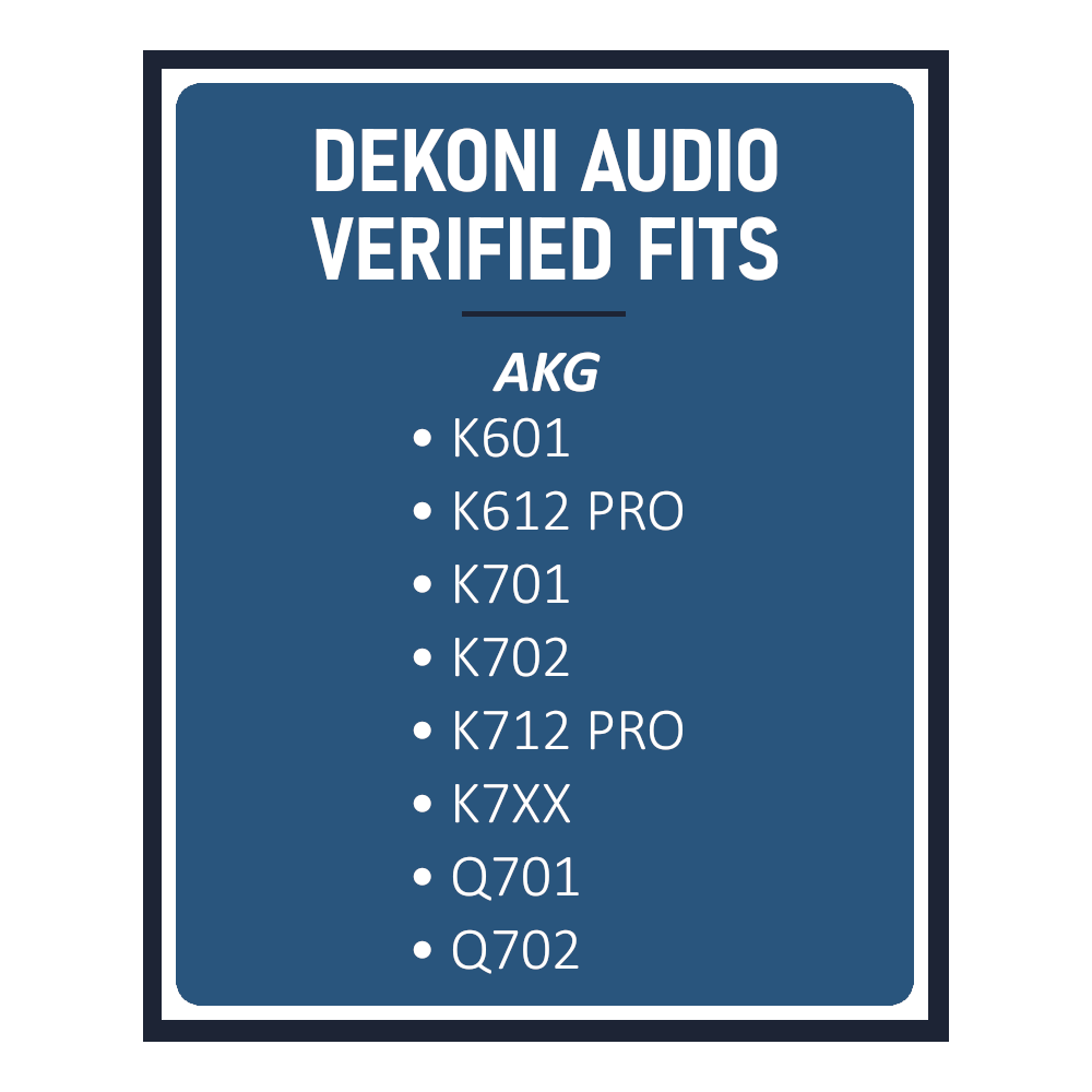 Earpads for AKG K601, K701