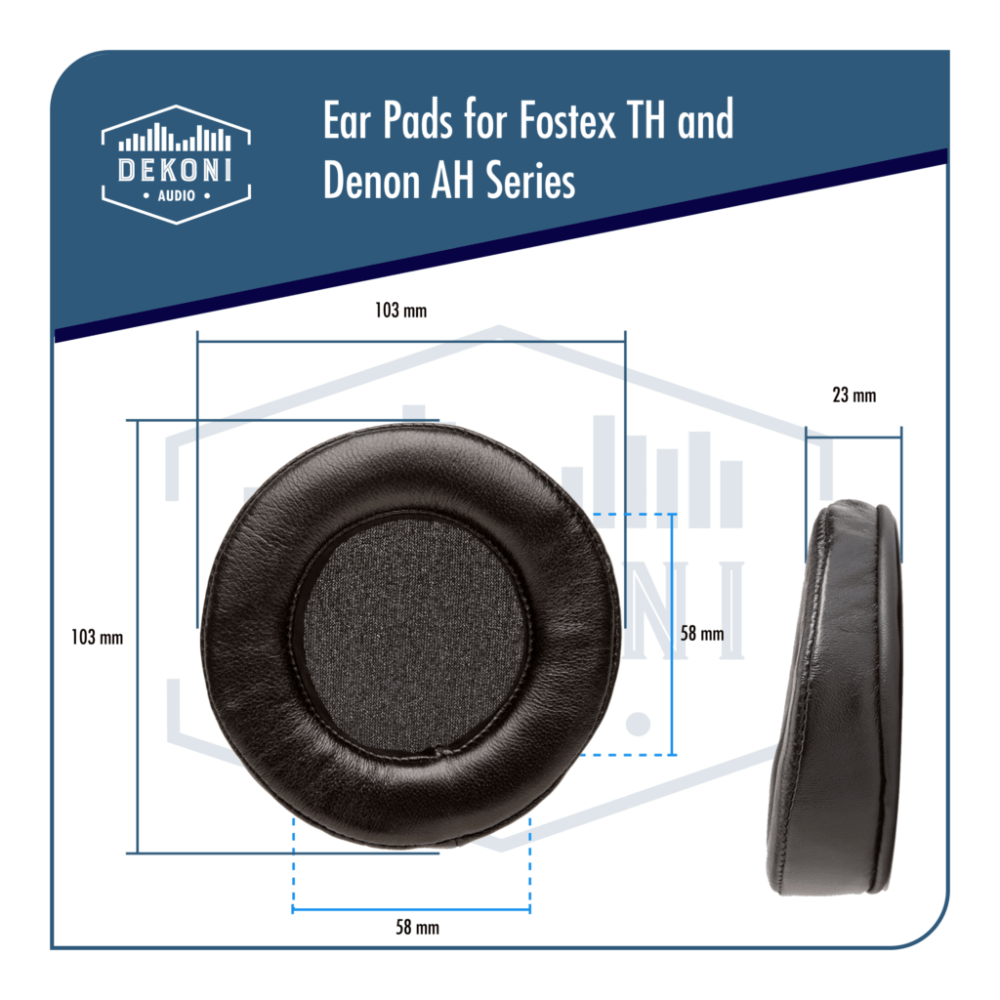 Earpads for Fostex TH and Denon AH Series
