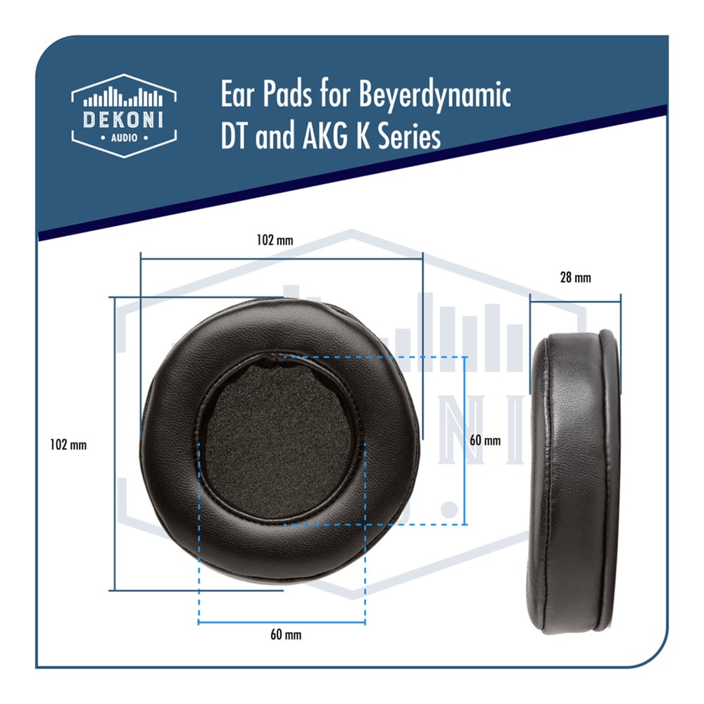 Earpads for Beyerdynamic DT & AKG K Series