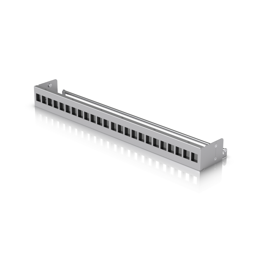 24-Port Blank Keystone Patch Panel