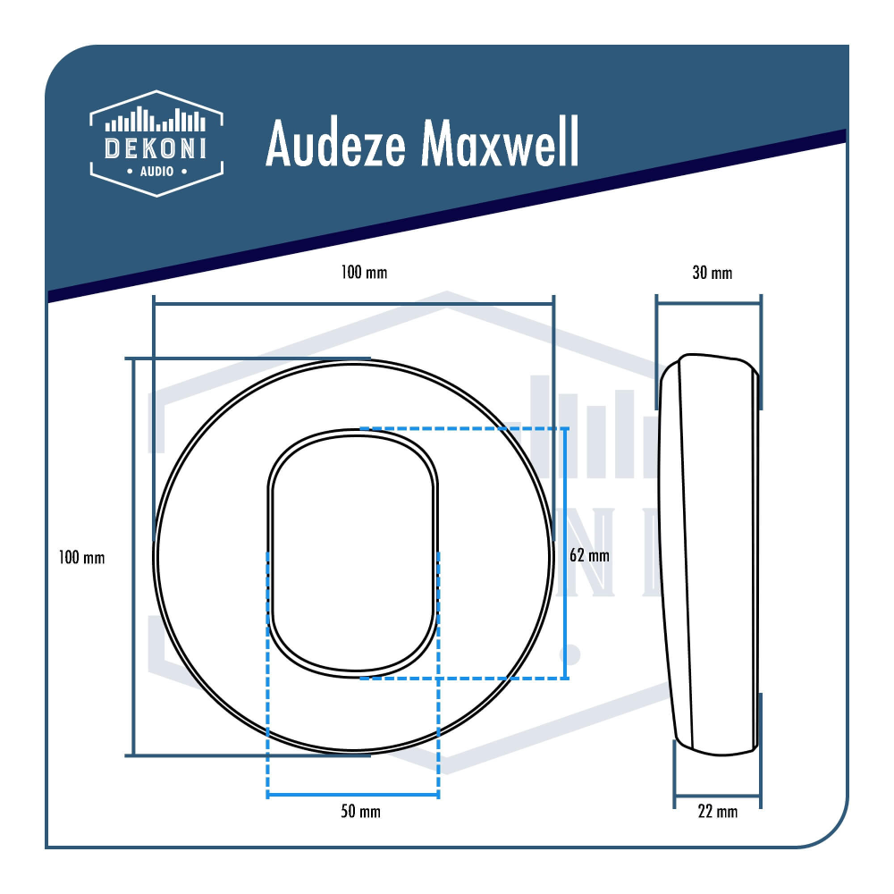 Earpads for Audeze Maxwell (Midnight Series)