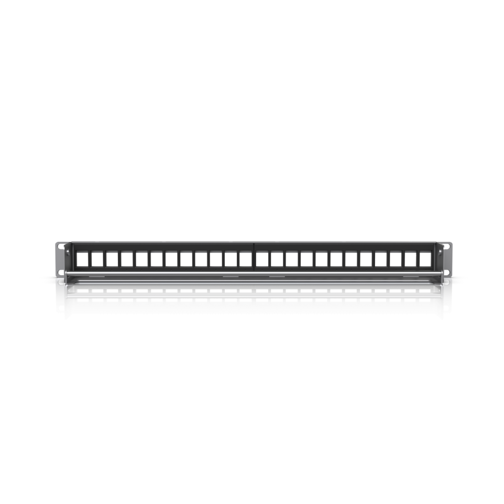 24-Port Blank Keystone Patch Panel