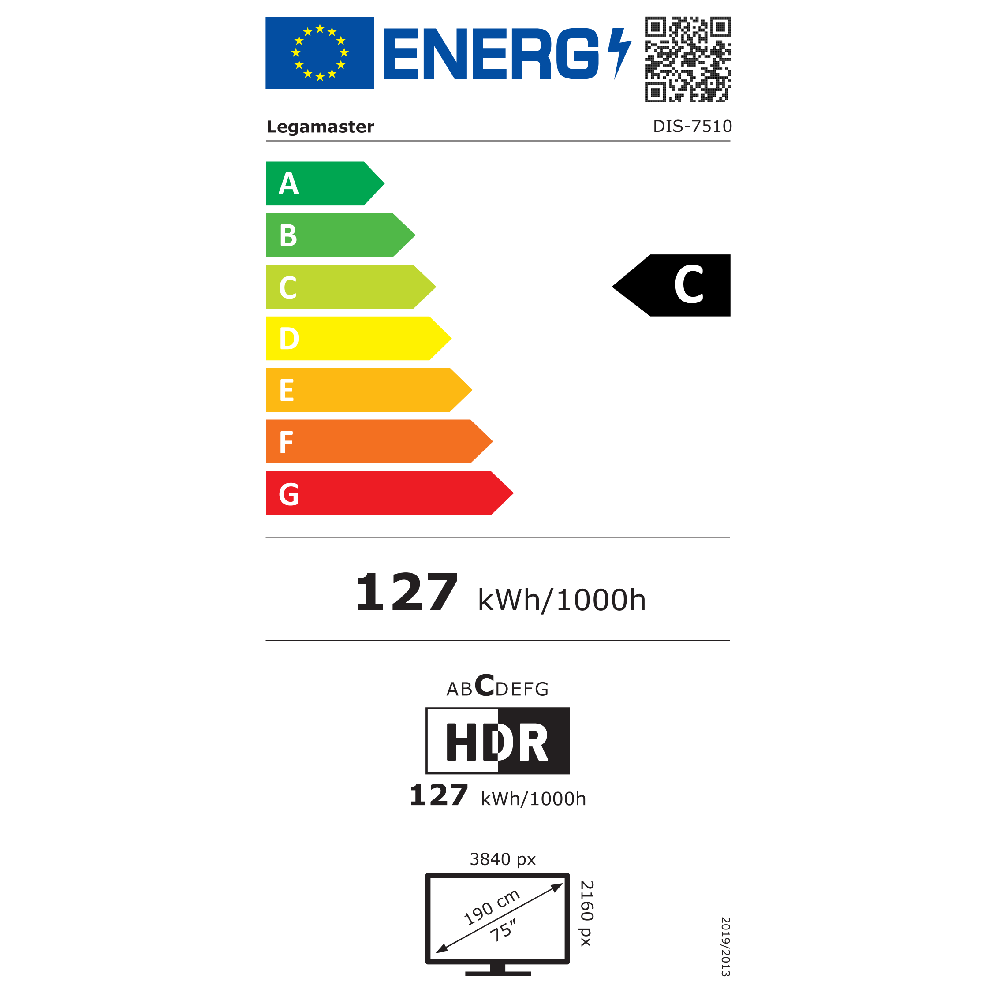 DISCOVER 2 professioneel display DIS-7510