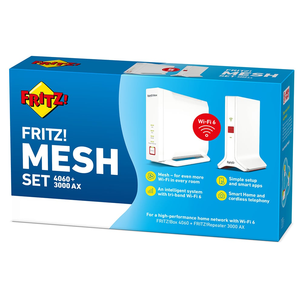 FRITZ! Mesh Set 4060 + 3000 AX