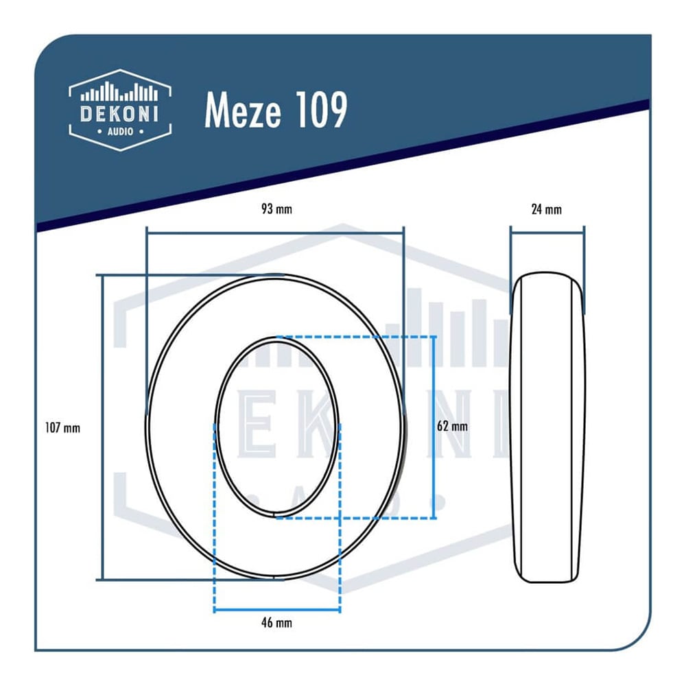 Earpads for Meze 109 Pro