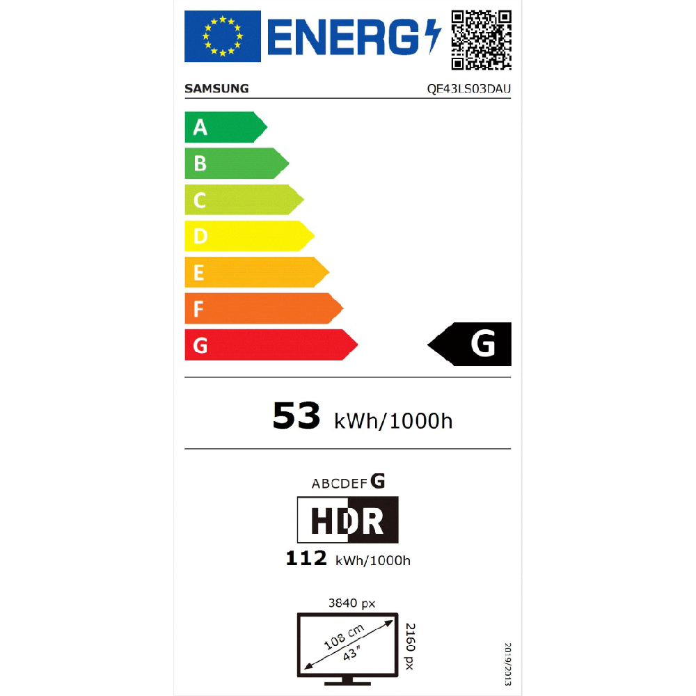 Der Rahmen 2024 QE43LS03D