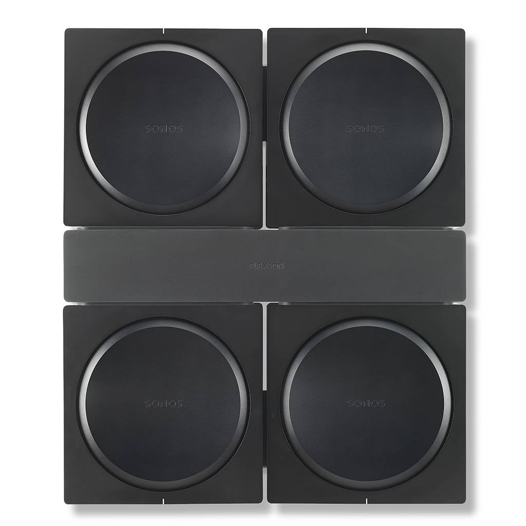 Wall mount for 4 Sonos Amps