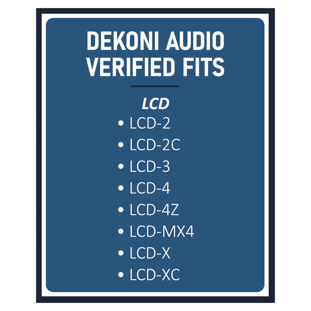 Coussinets d'oreille pour la série LCD Audeze
