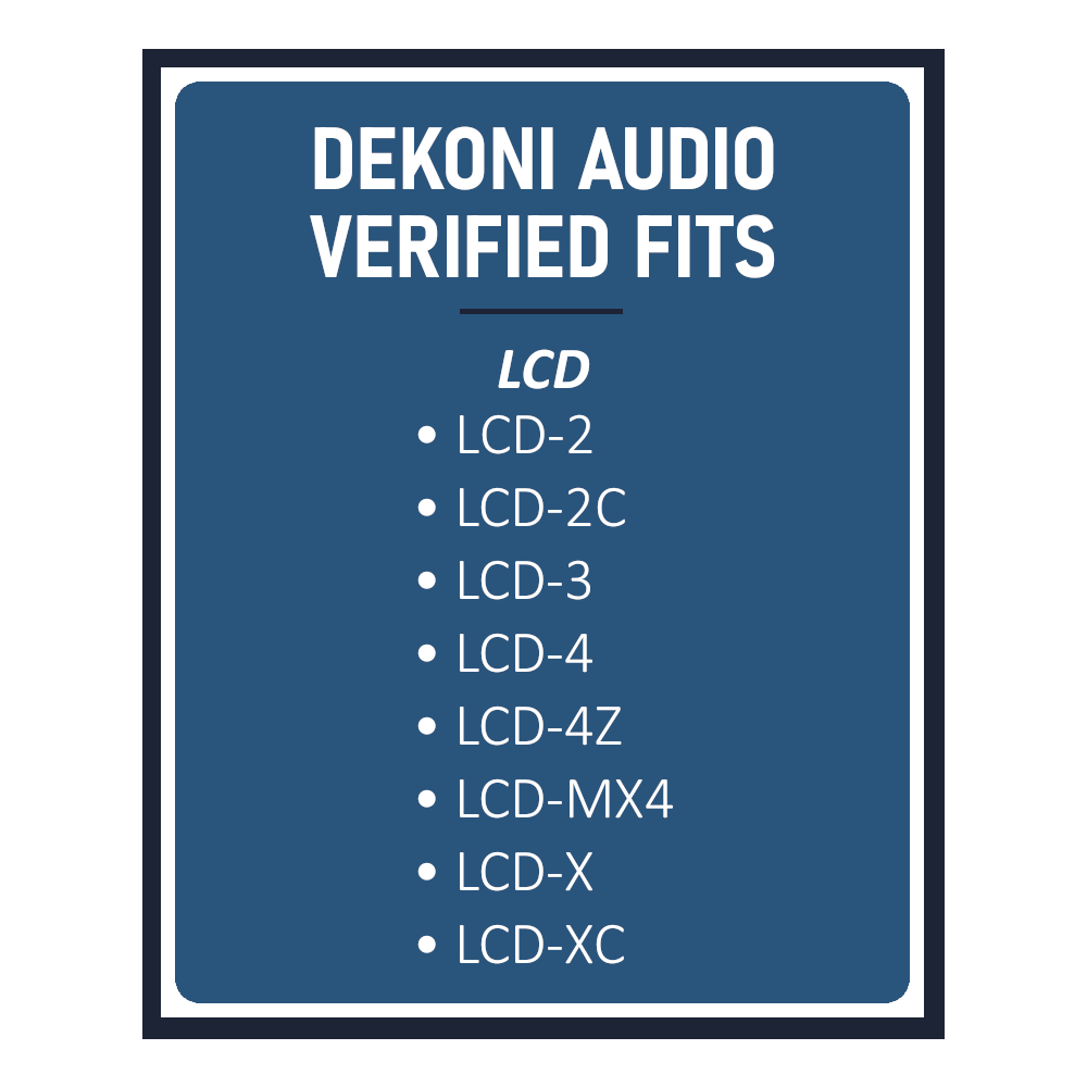 Anello distanziatore in feltro per cuffie Audeze serie LCD
